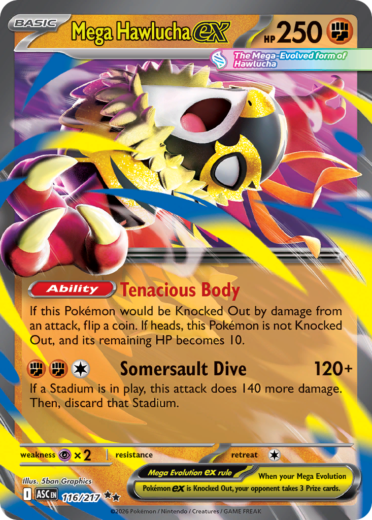 Mega Hawlucha ex (English)