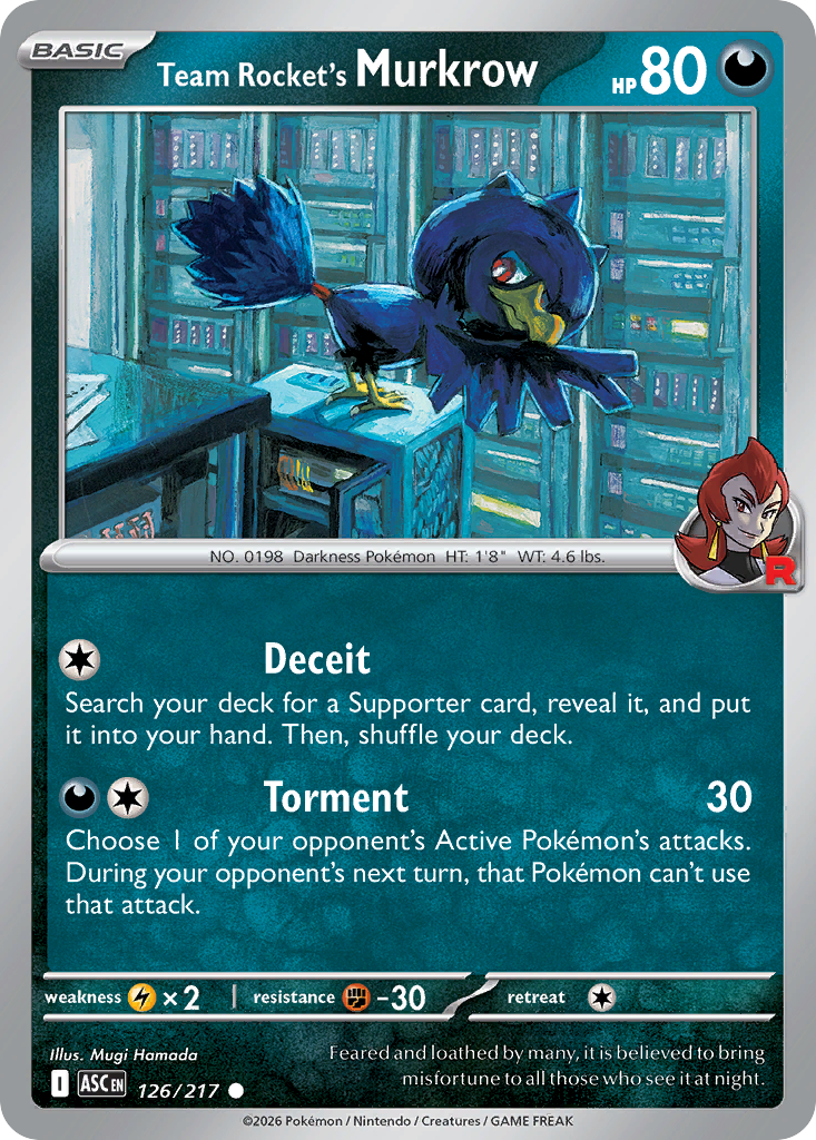 Team Rocket's Murkrow (English)
