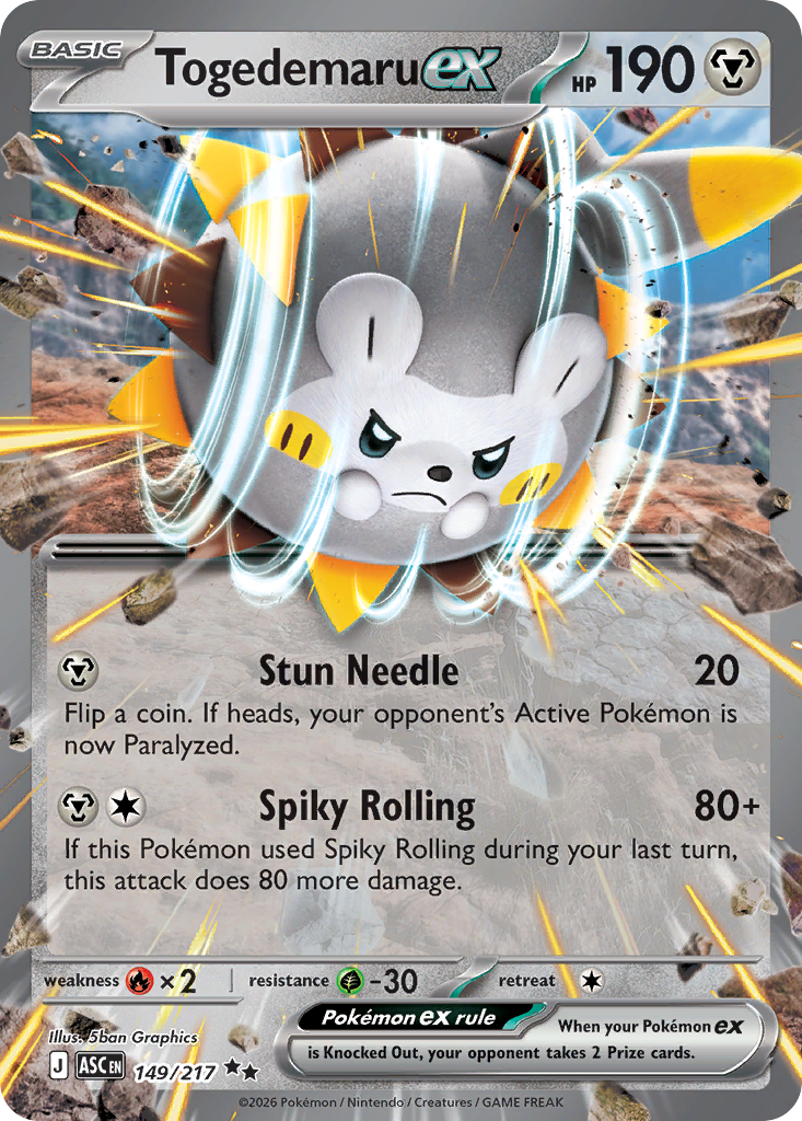 Togedemaru ex (English)