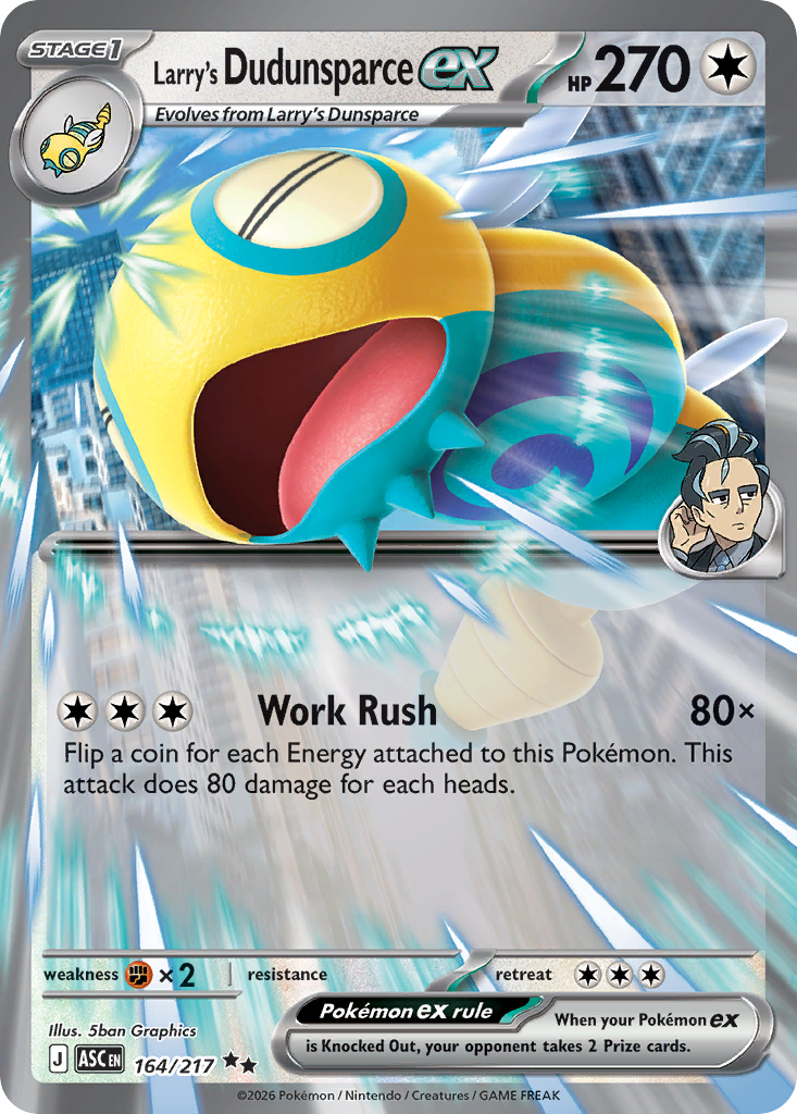 Larry's Dudunsparce ex (English)