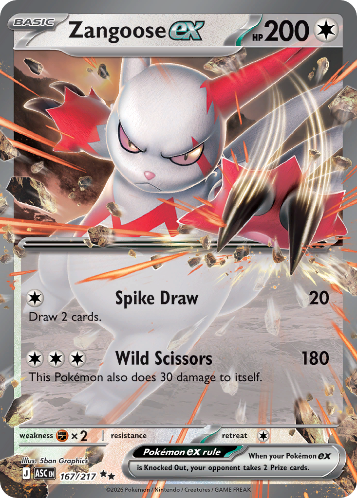 Zangoose ex (English)