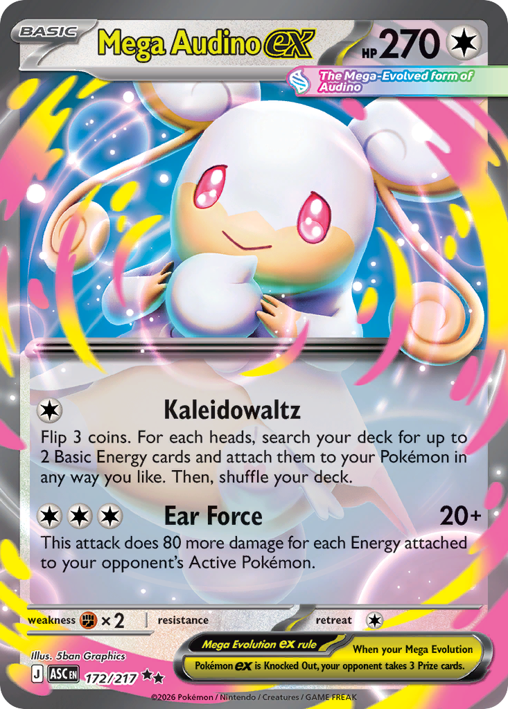 Mega Audino ex (English)