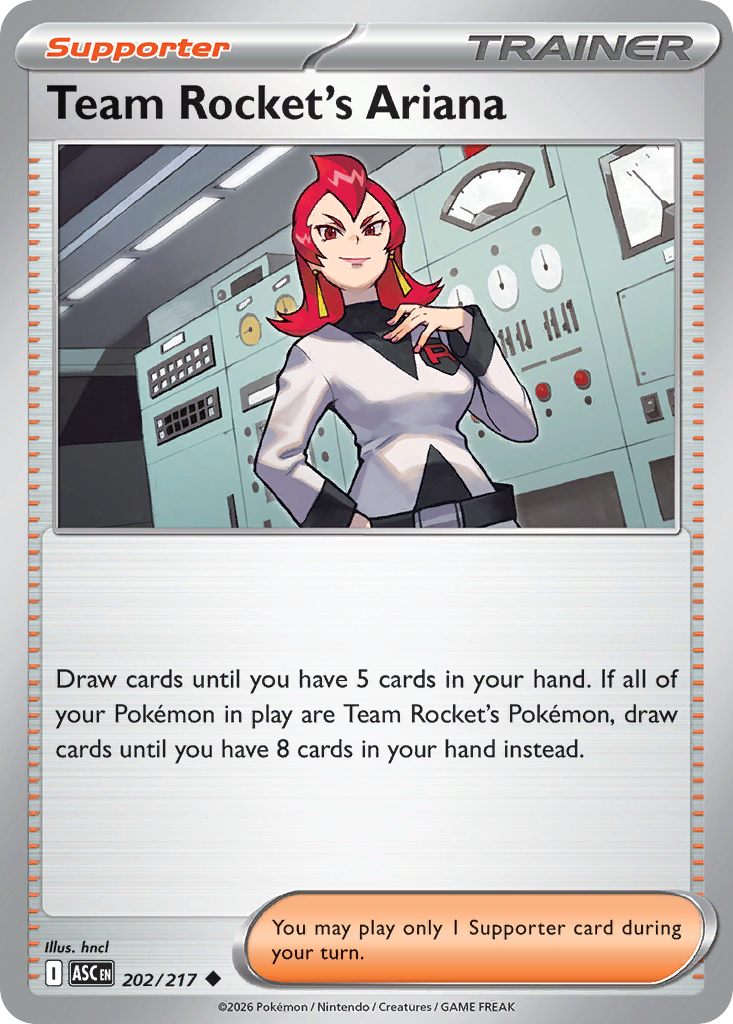 Team Rocket's Ariana (English)