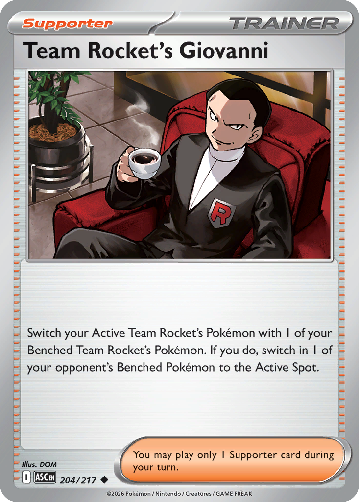 Team Rocket's Giovanni (English)