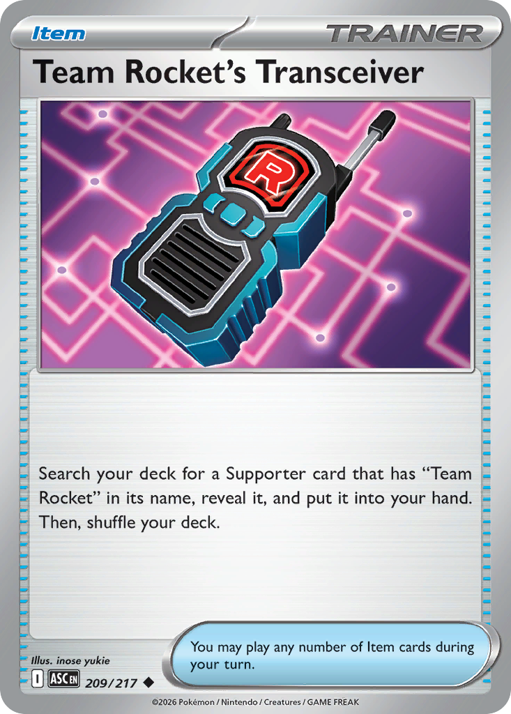 Team Rocket's Transceiver (English)