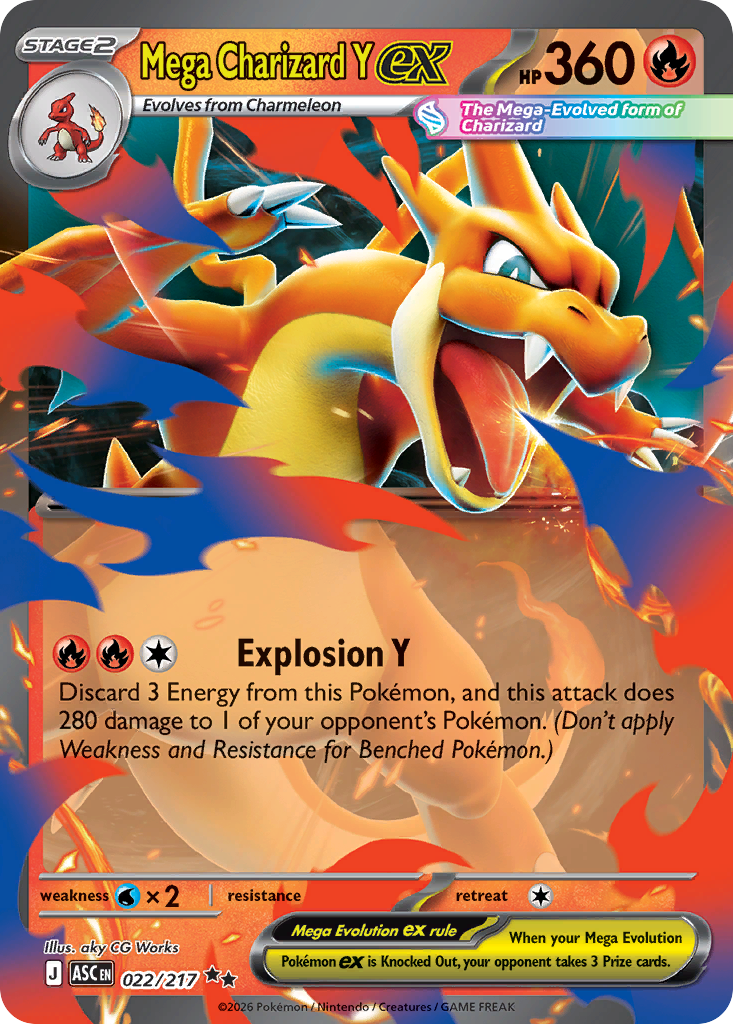 Mega Charizard Y ex (English)