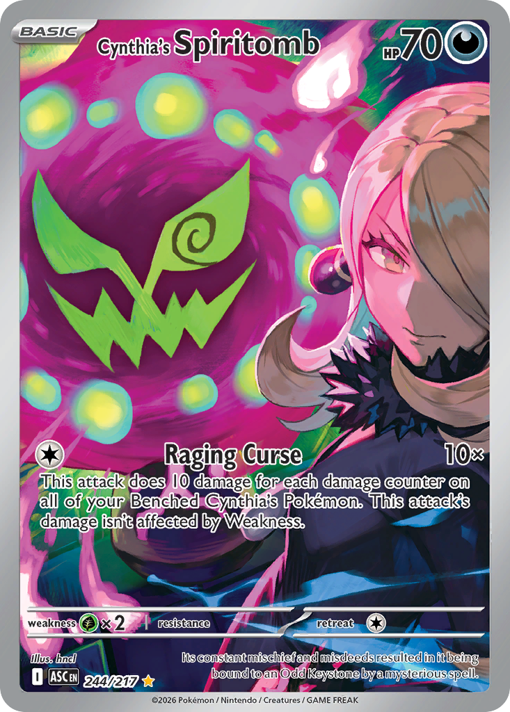 Cynthia's Spiritomb (IR) (English)