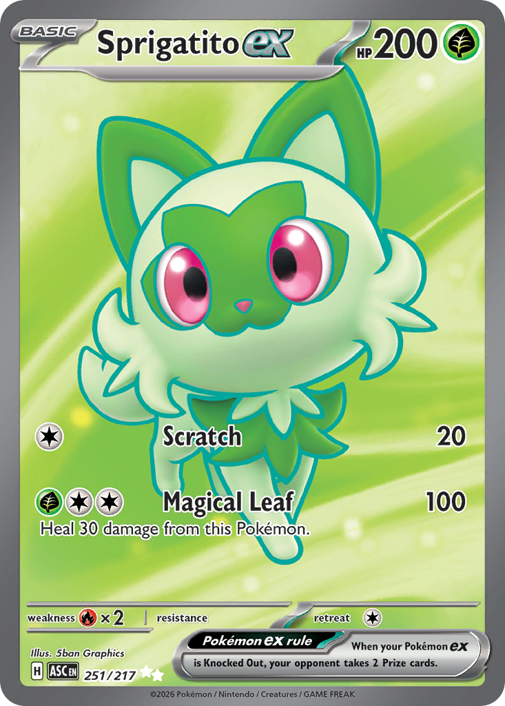 Sprigatito ex (UR) (English)