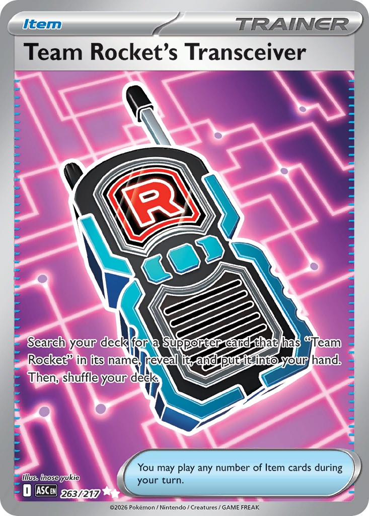 Team Rocket's Transceiver (UR) (English)
