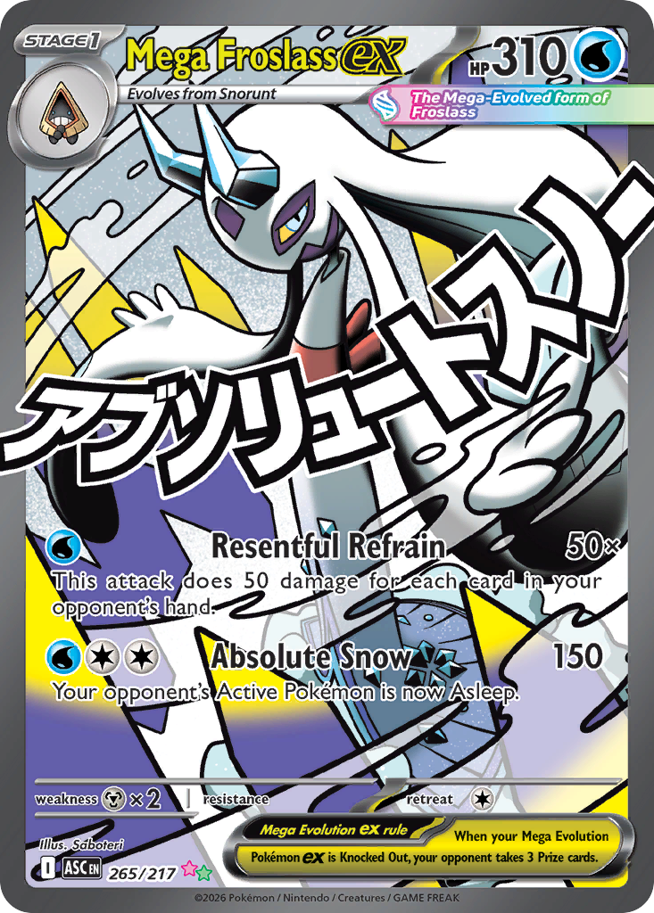 Mega Froslass ex (English)