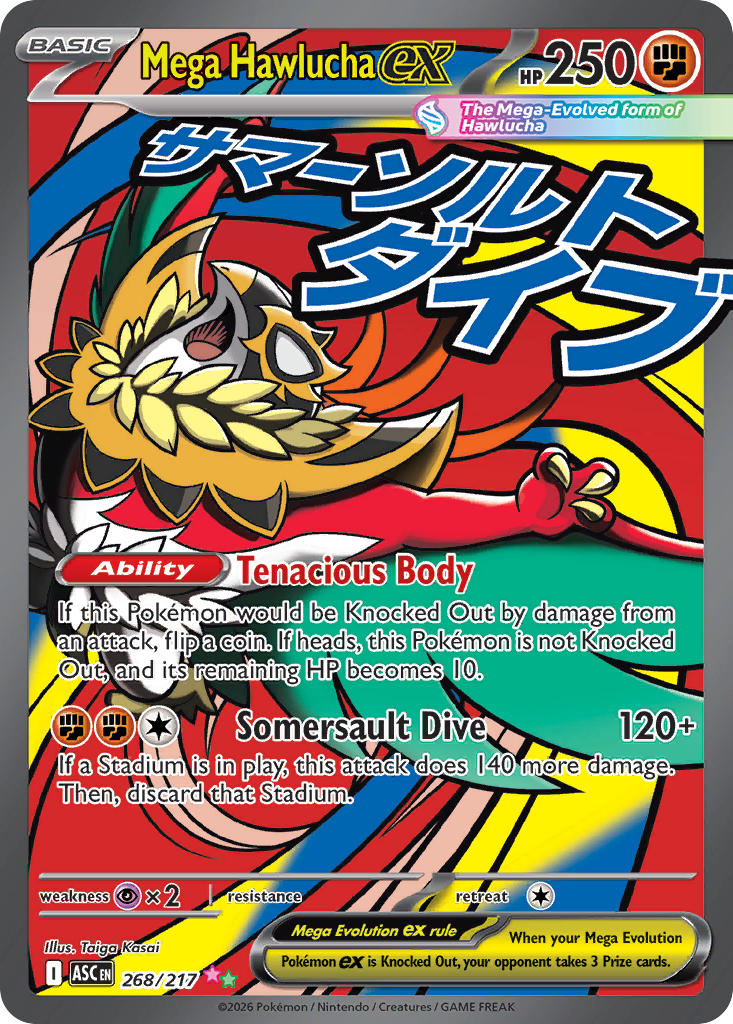 Mega Hawlucha ex (English)
