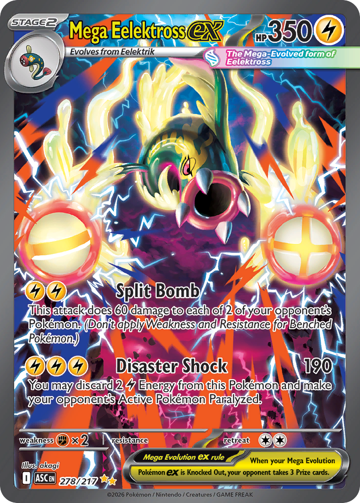Mega Eelektross ex (SAR) (English)