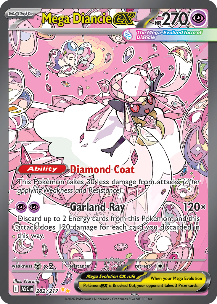 Mega Diancie ex (SAR) (English)