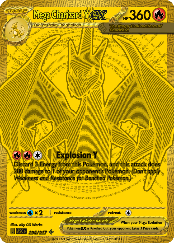 Mega Charizard Y ex (English)