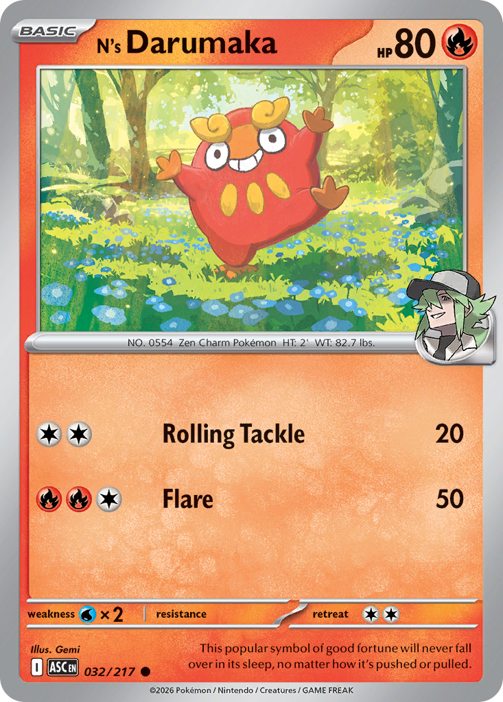 N's Darumaka (English)