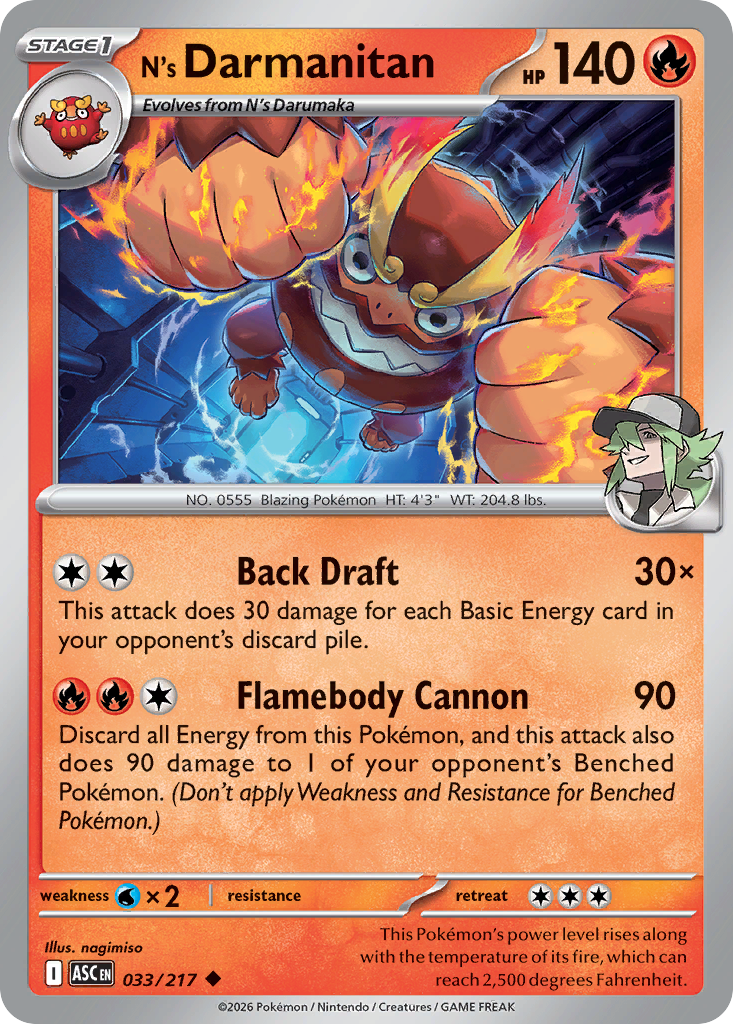 N's Darmanitan (English)