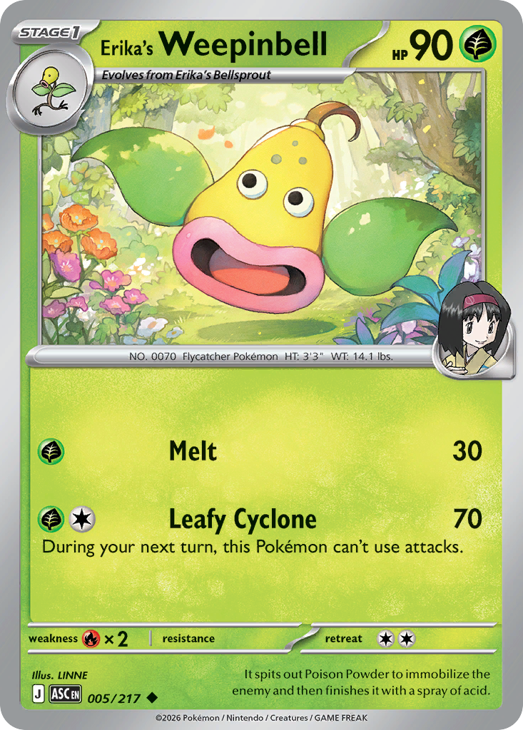 Erika's Weepinbell (English)
