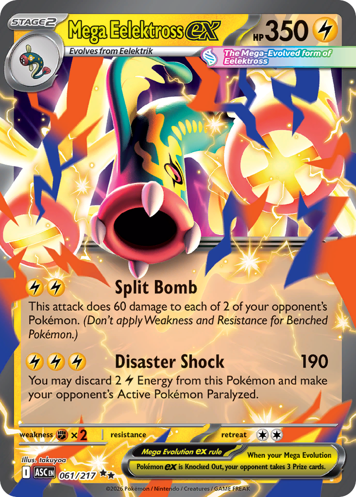 Mega Eelektross ex (English)