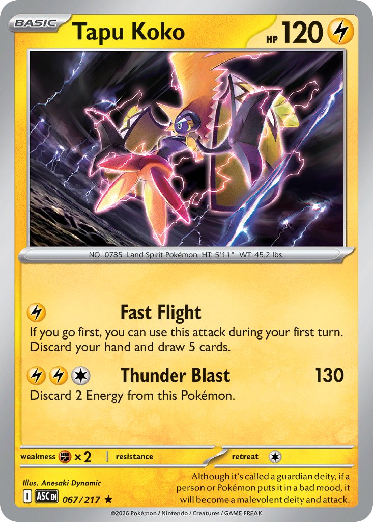 Tapu Koko (English)