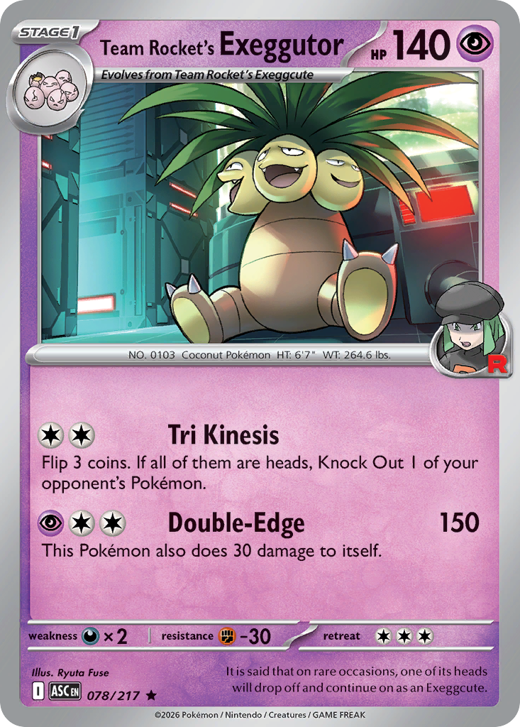 Team Rocket's Exeggutor (English)