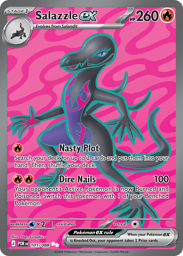 Salazzle ex (UR) (English)