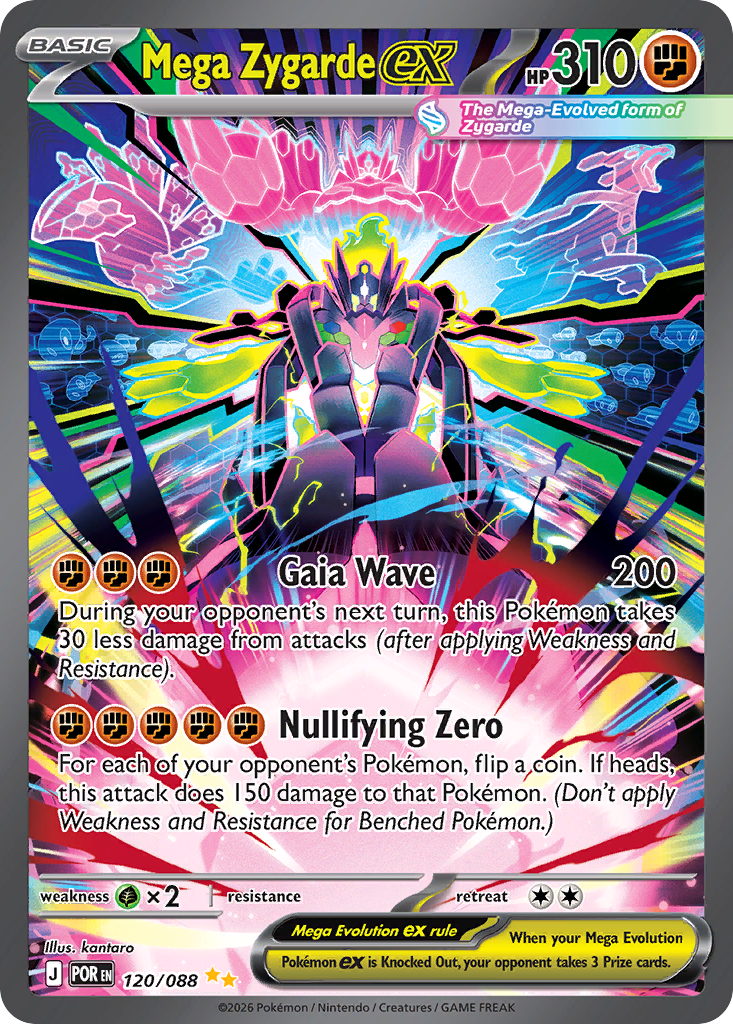Mega Zygarde ex (SAR) (English)