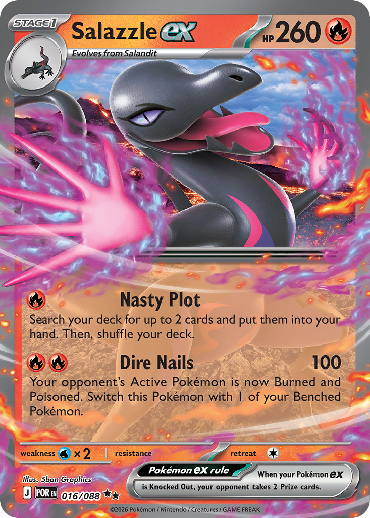 Salazzle ex (English)