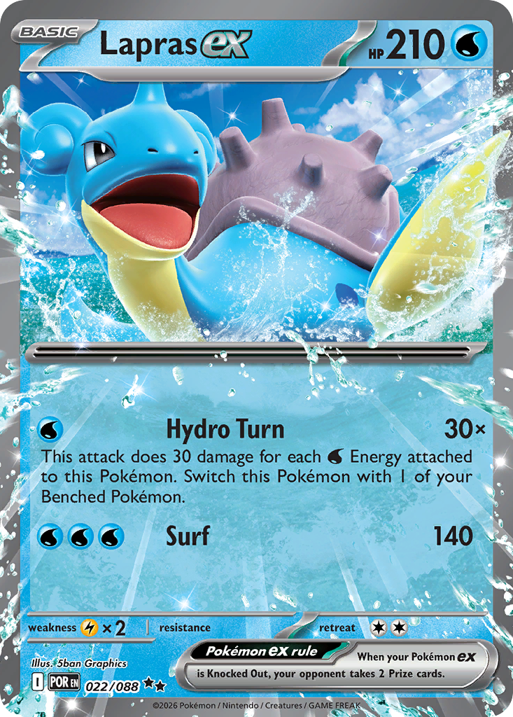 Lapras ex (English)