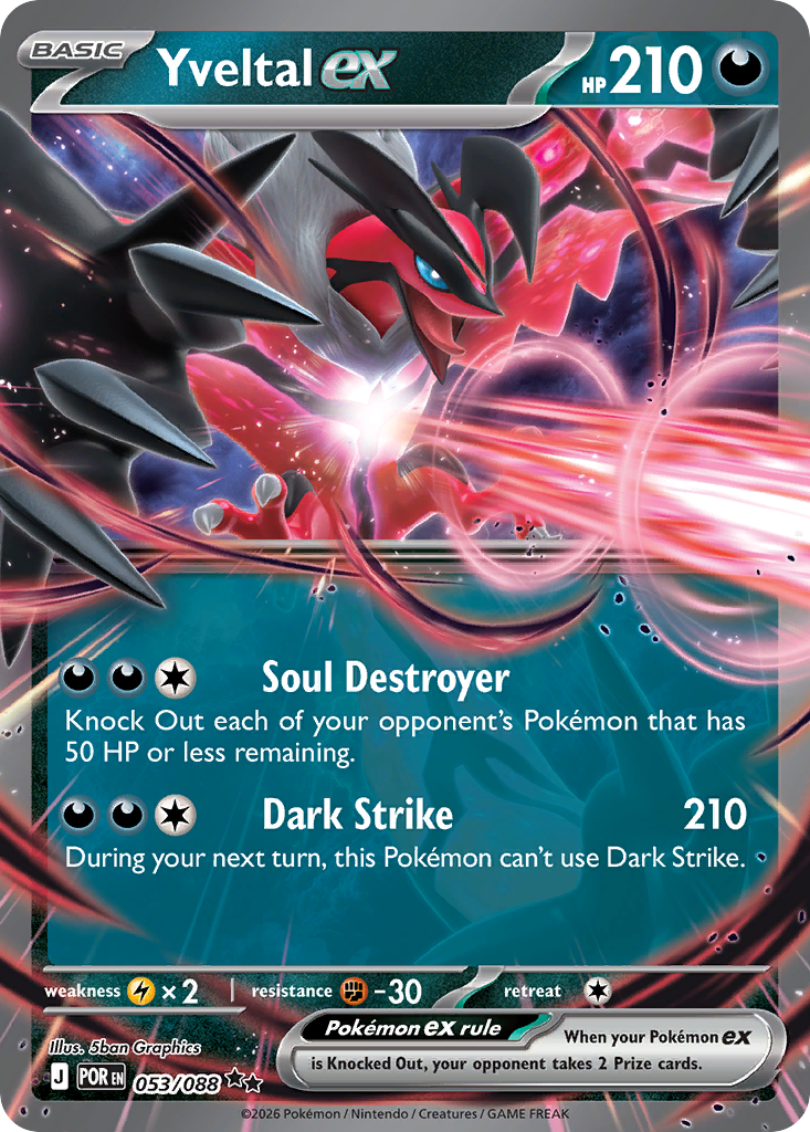 Yveltal ex (English)