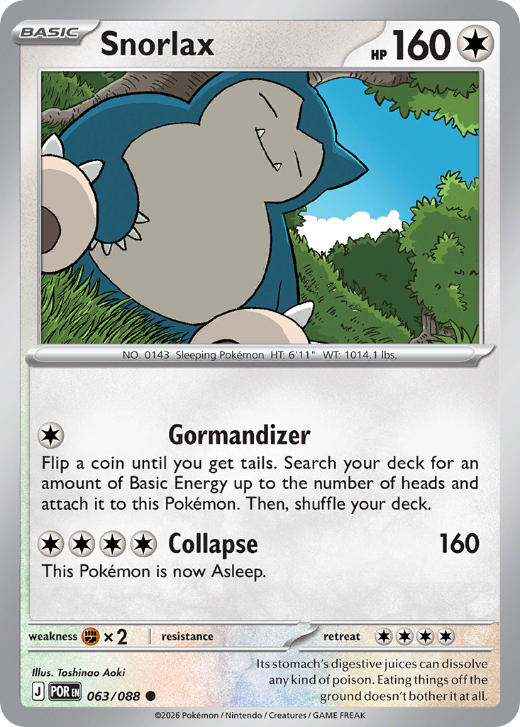 Snorlax (English)