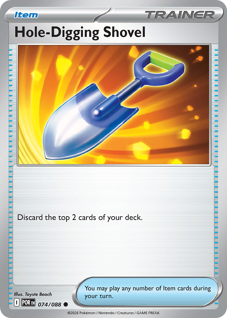 Hole-Digging Shovel (English)