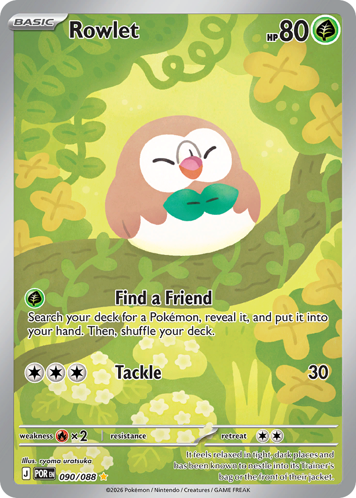 Rowlet (IR) (English)