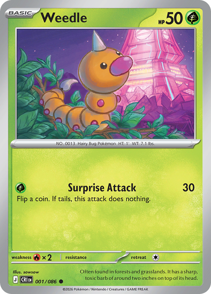 Weedle (English)
