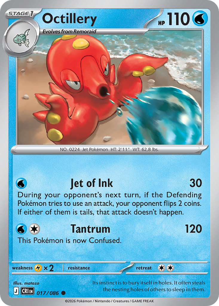 Octillery (English)