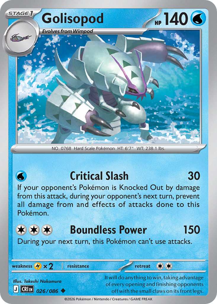Golisopod (English)