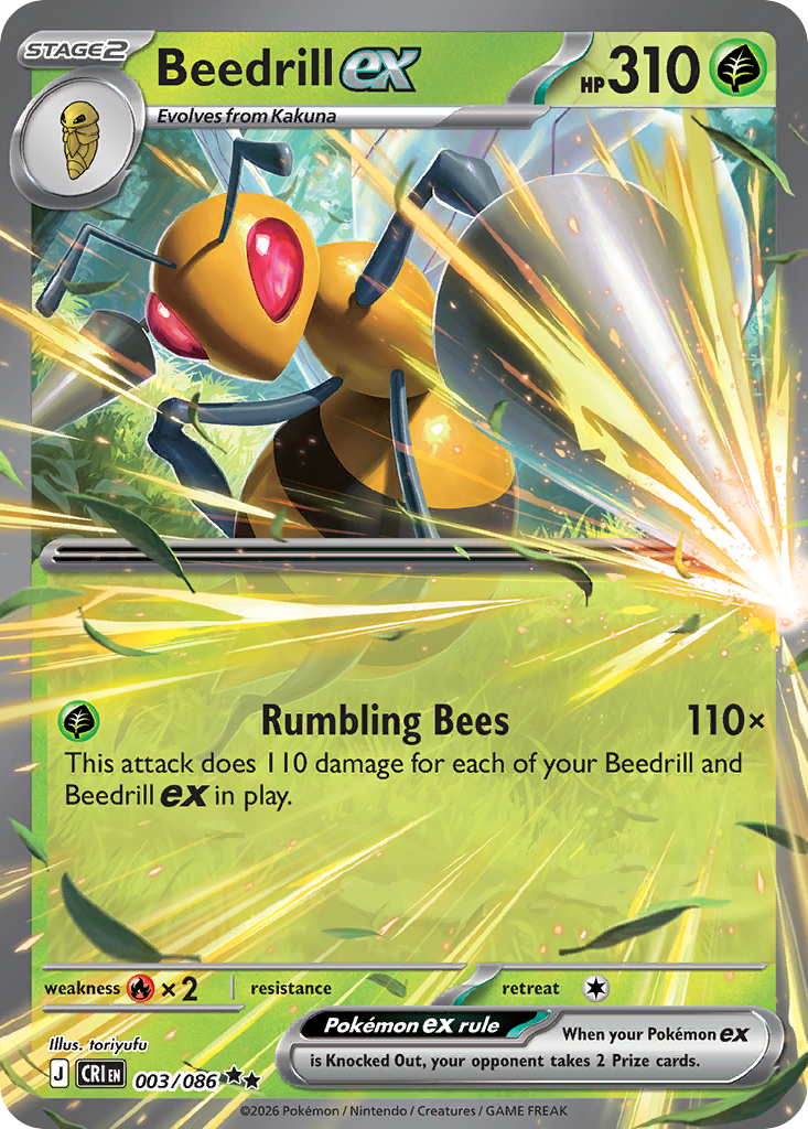 Beedrill ex (English)