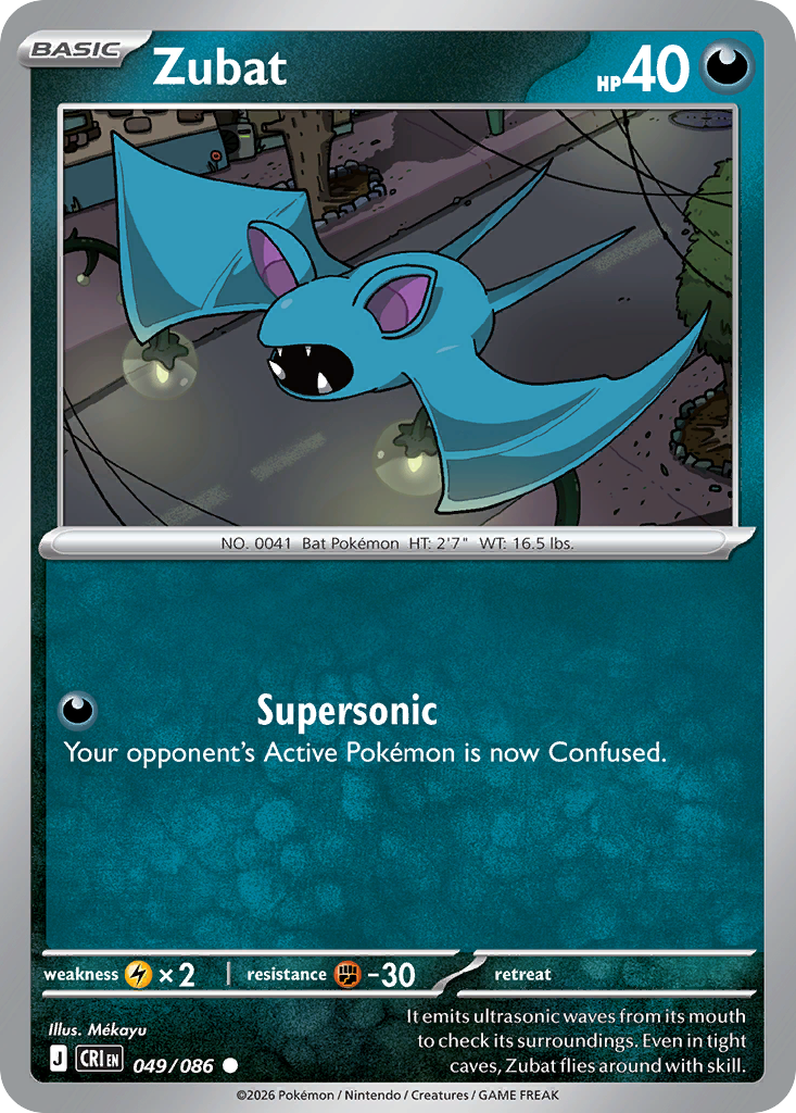 Zubat (English)