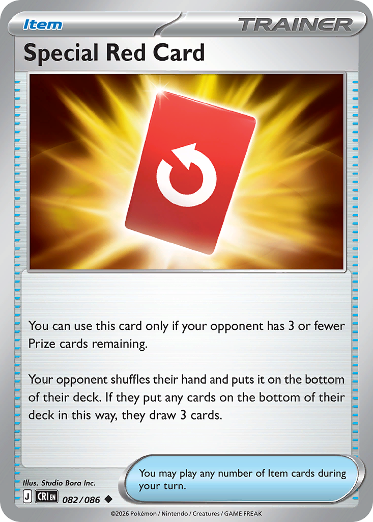 Special Red Card (English)