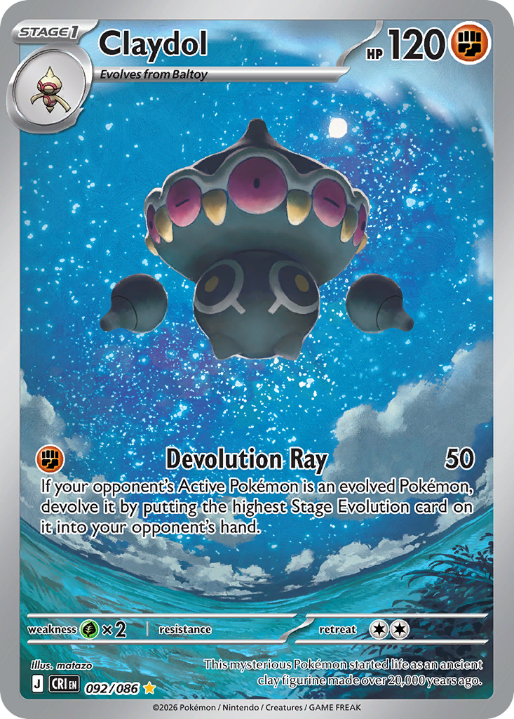 Claydol (IR) (English)